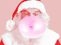 Те, кто любит Санта-Клауса, любят и… никотиновую жвачку