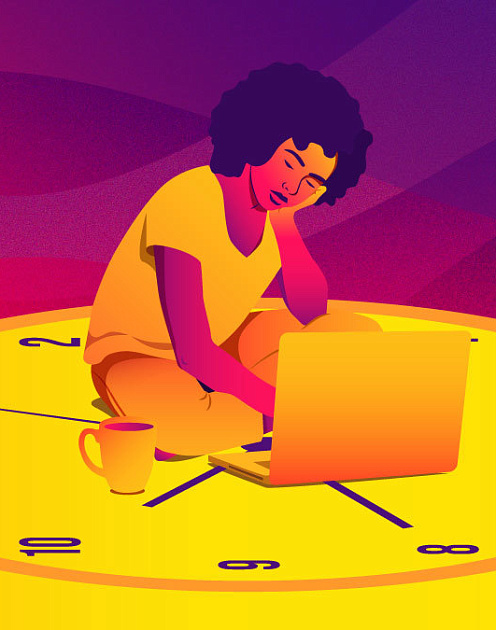 Ездить на работу больше не нужно. Но куда уходит время?