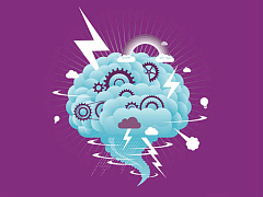 Серое вещество как пространство конкуренции