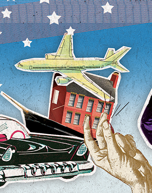 Граница на замке