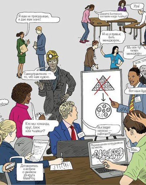 Холакратия по законам бюрократии