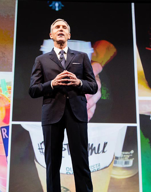 Говард Шульц, Starbucks: «Я вливаю сердце в каждую чашку кофе»