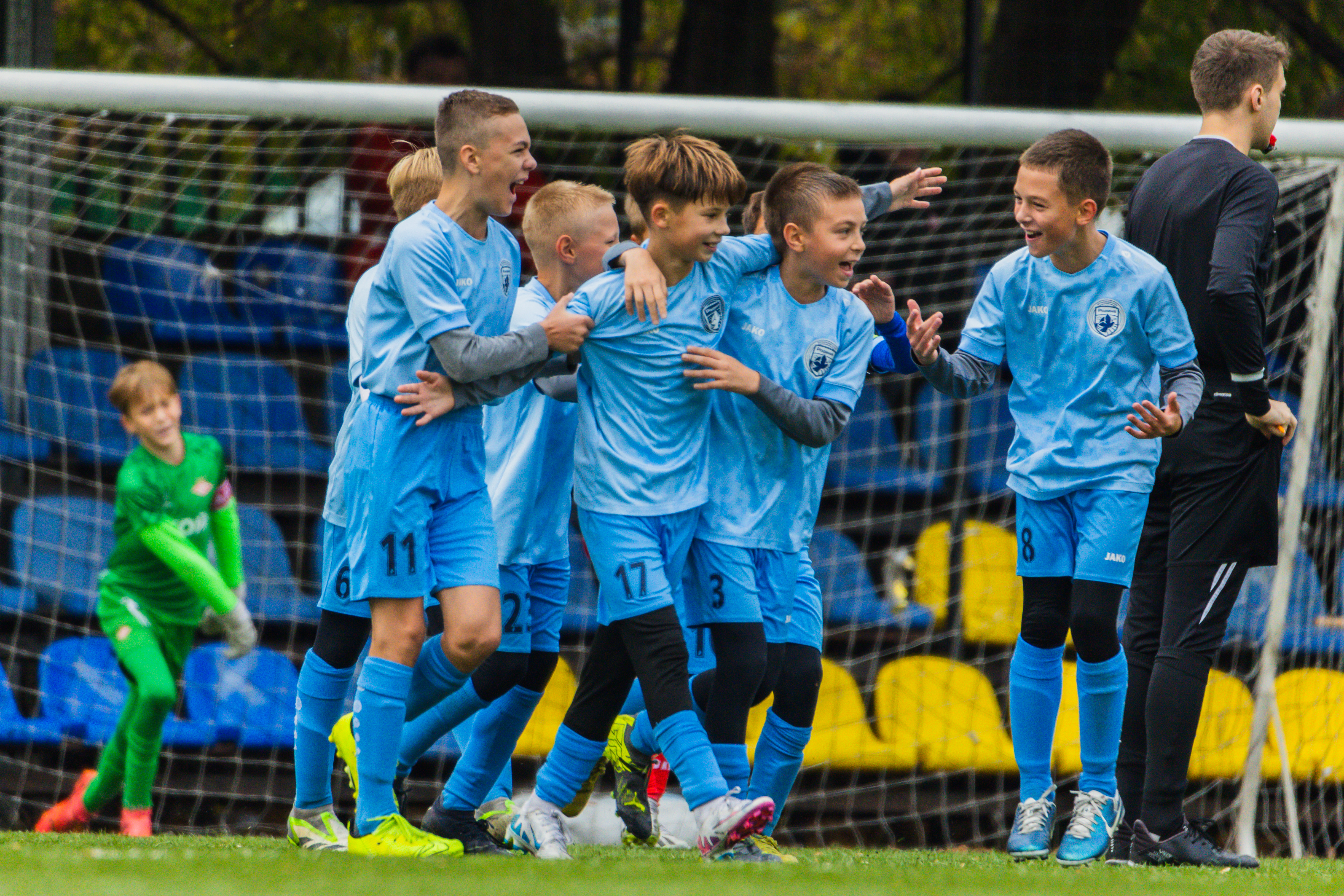 Матч в футбольной академии «Родина». Фото: АНО Академия «Родина»